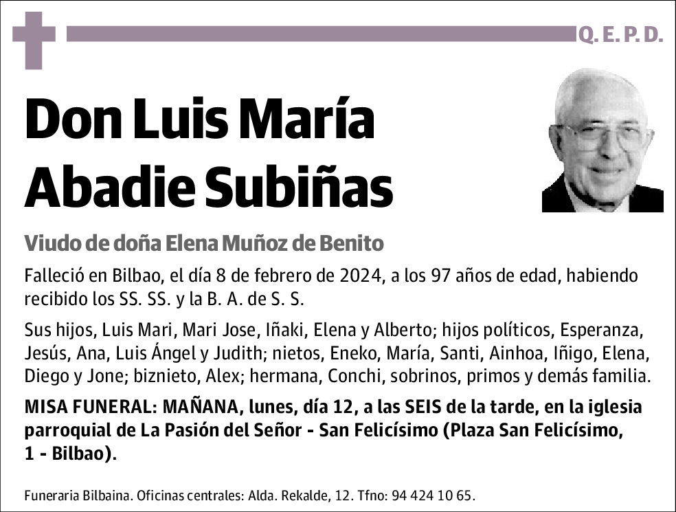 Luis María Abadie Subiñas