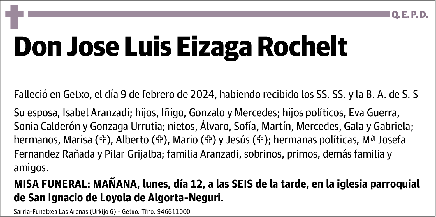 Jose Luis Eizaga Rochelt