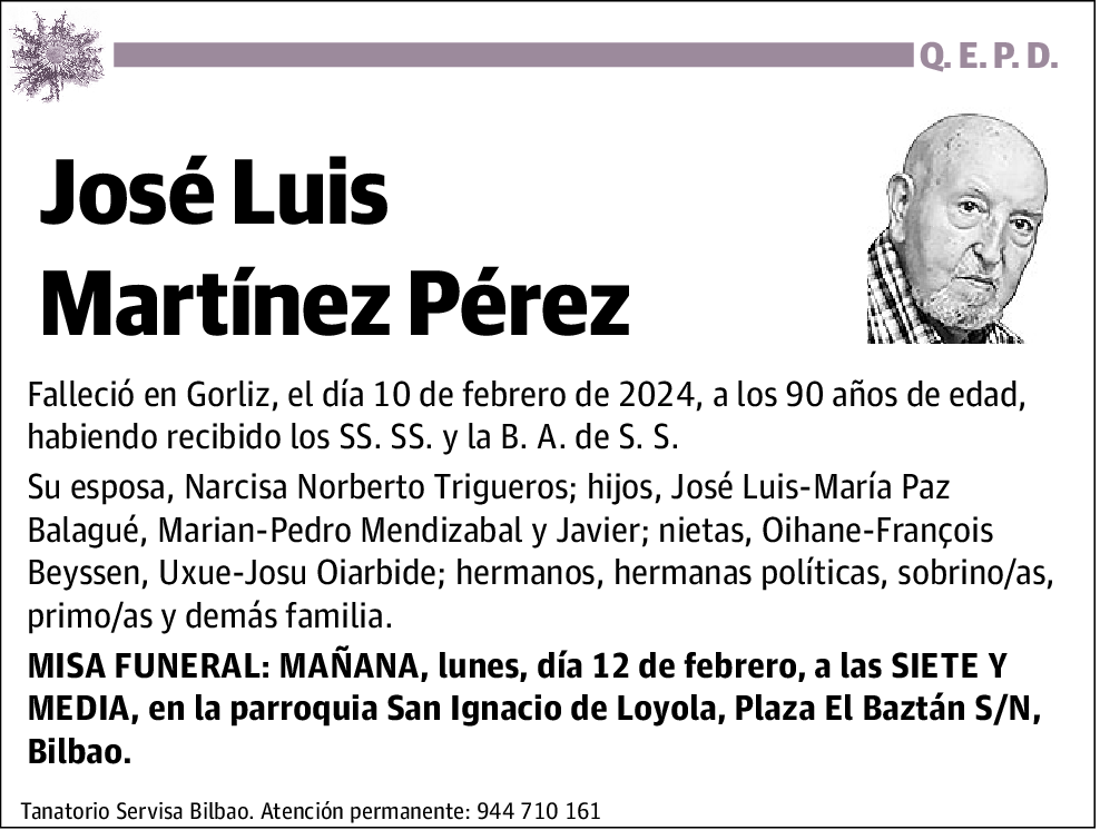 José Luis Martínez Pérez