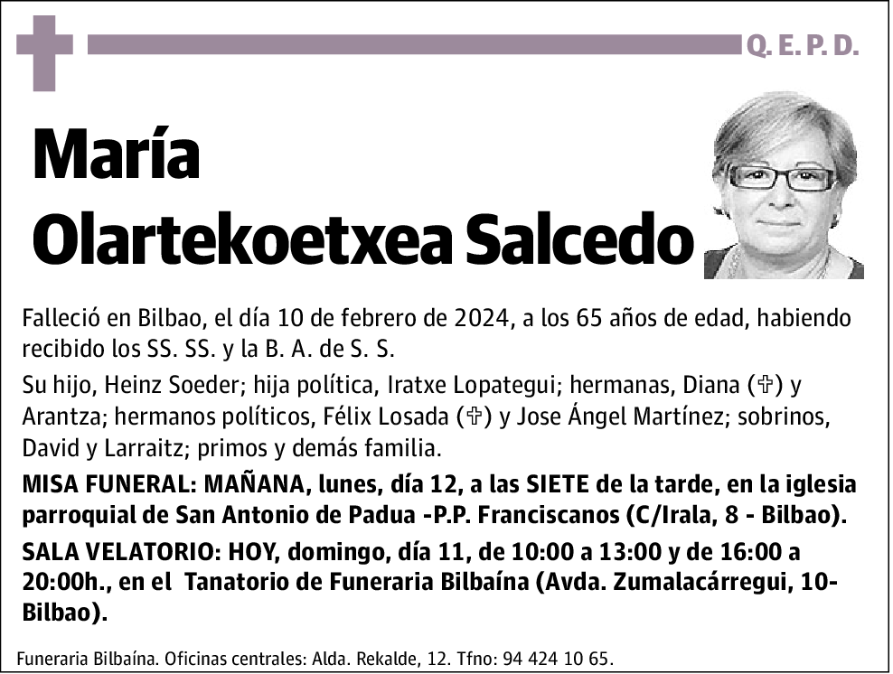 Maria Olartekoetxea Salcedo