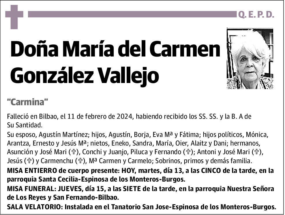 María del Carmen González Vallejo