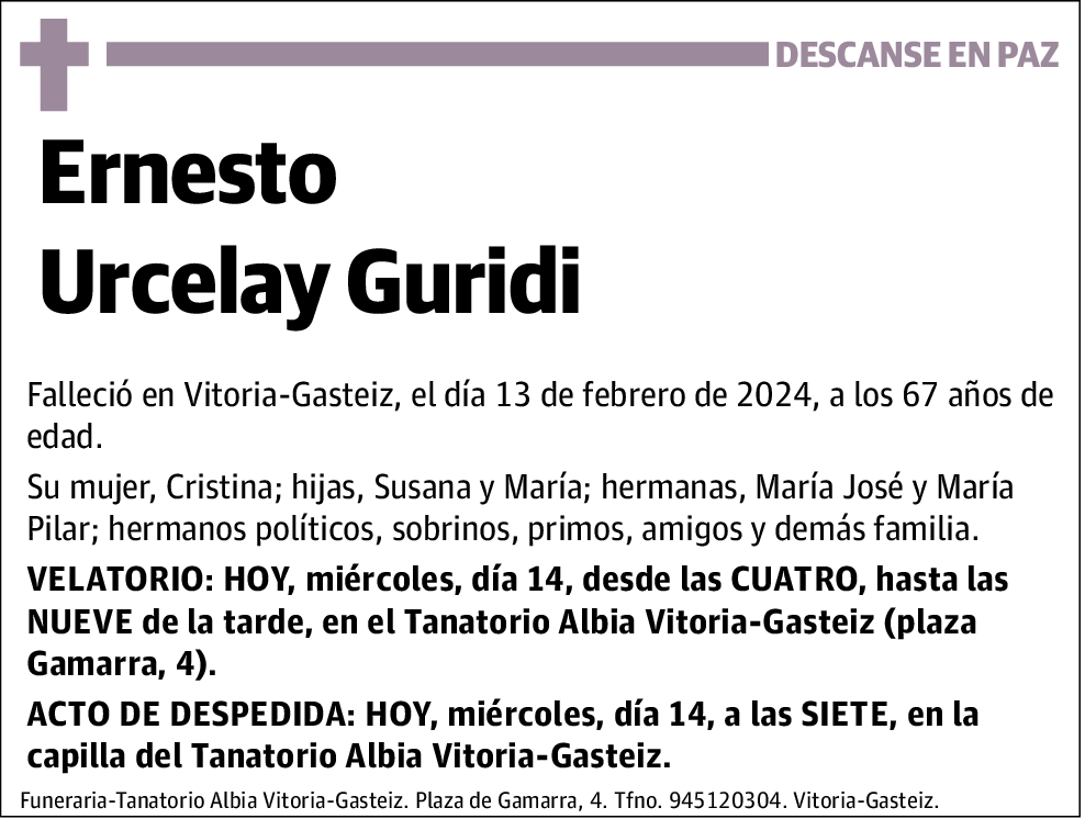 Ernesto Urcelay Guridi