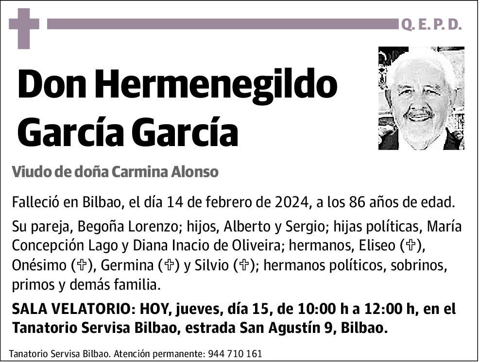 Hermenegildo García García