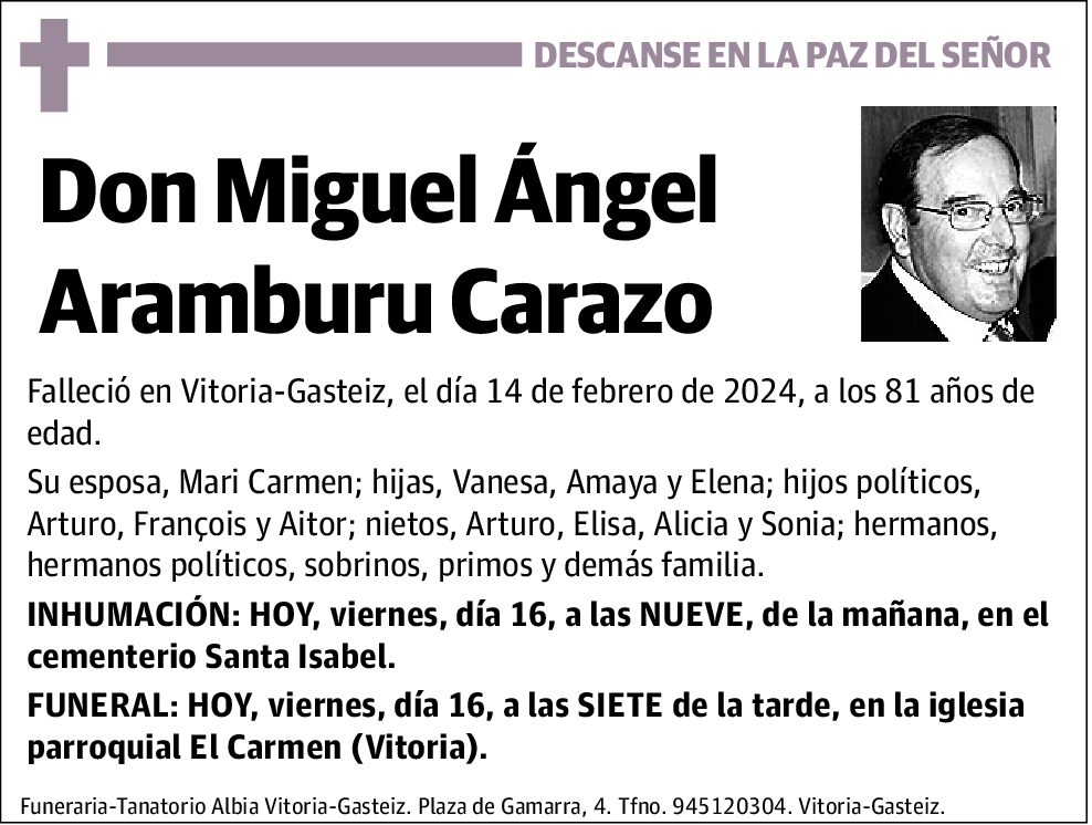 Miguel Ángel Aramburu Carazo
