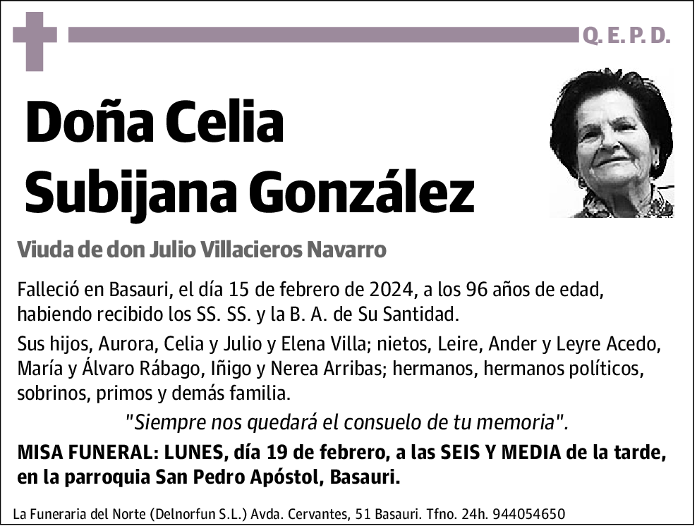 Celia Subijana González