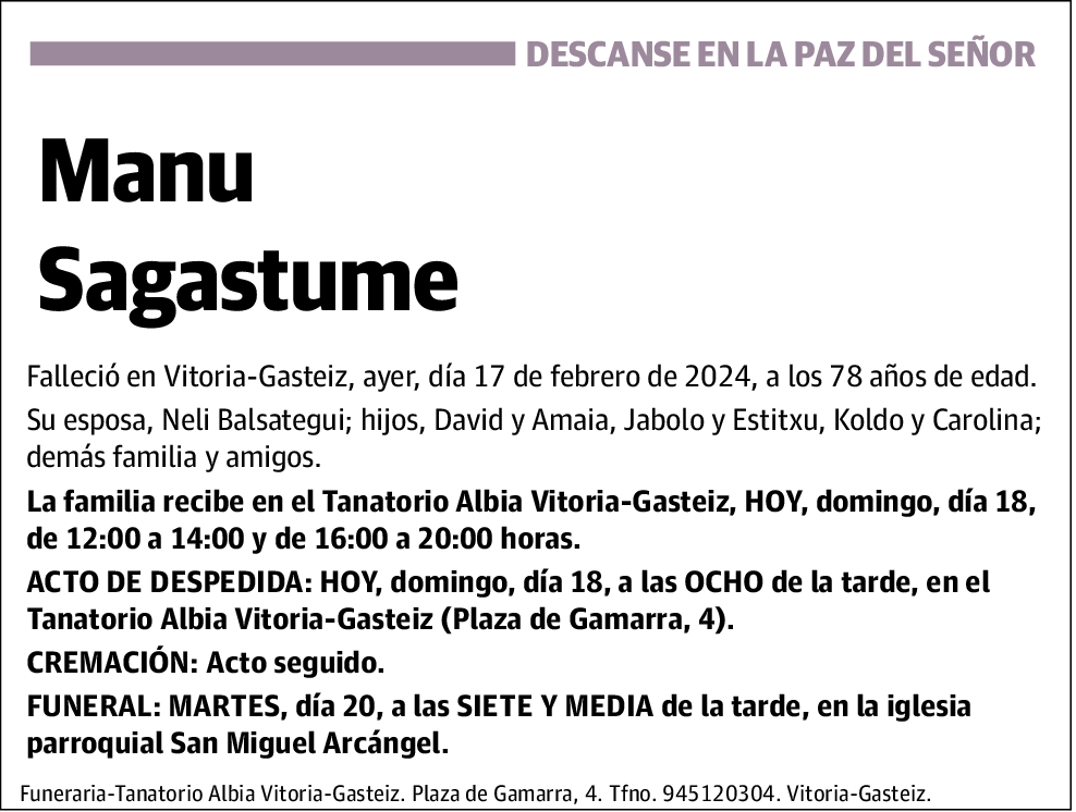 Manu Sagastume