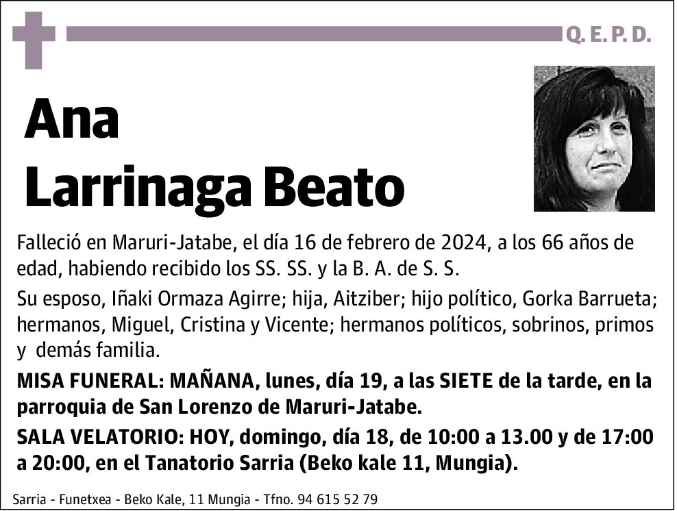 Ana Larrinaga Beato