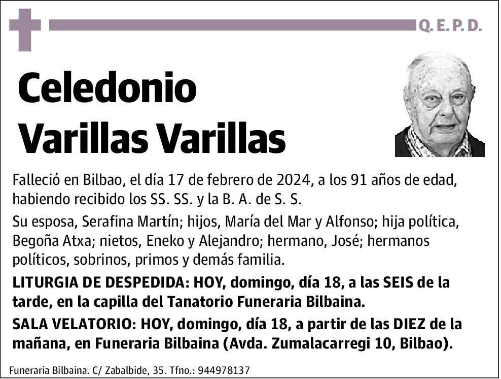 Celedonio Varillas Varillas