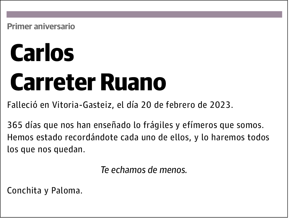 Carlos Carreter Ruano