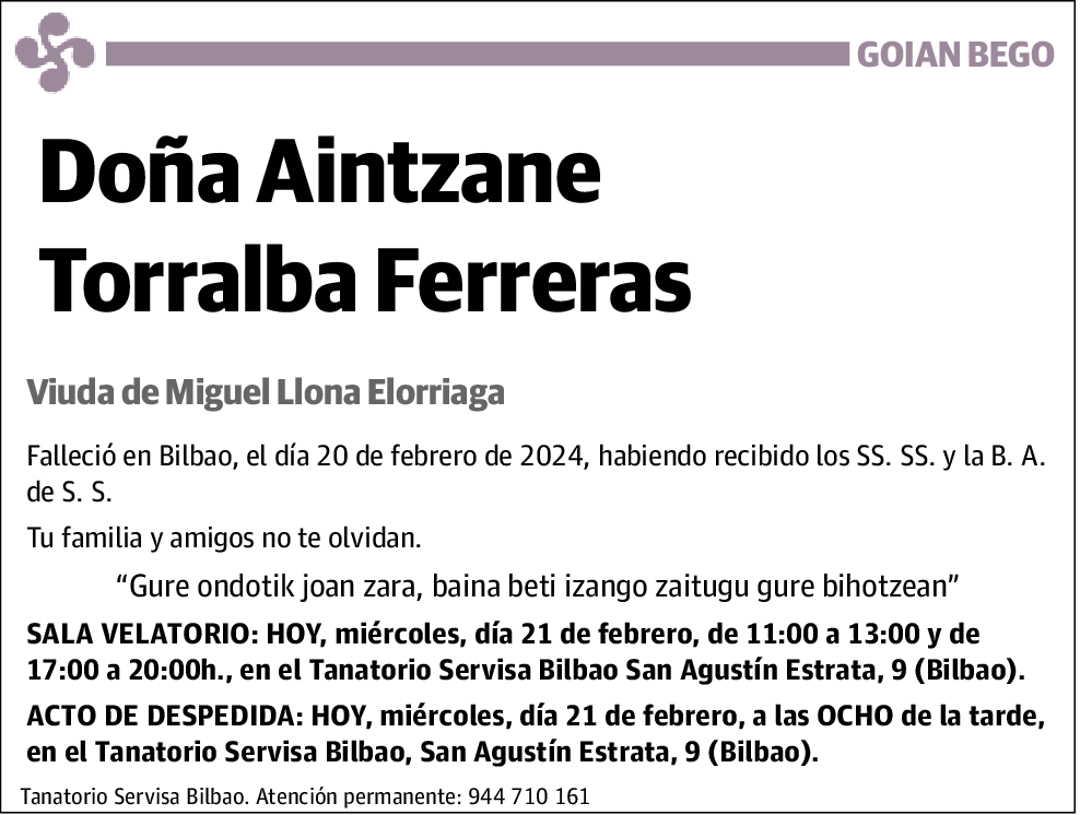 Aintzane Torralba Ferreras