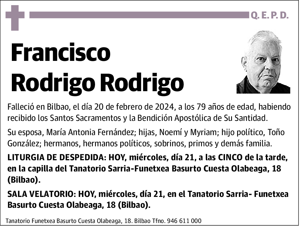 Francisco Rodrigo Rodrigo