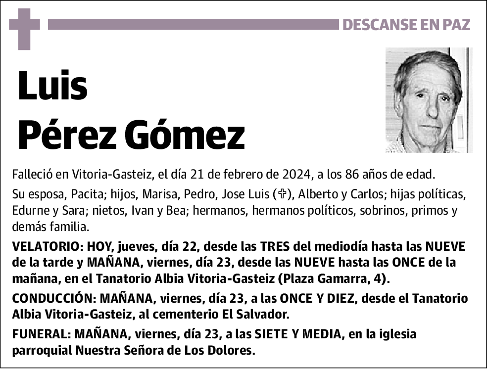 Luis Pérez Gómez