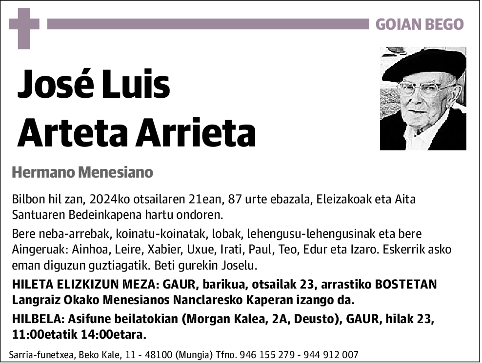 José Luis Arteta Arrieta