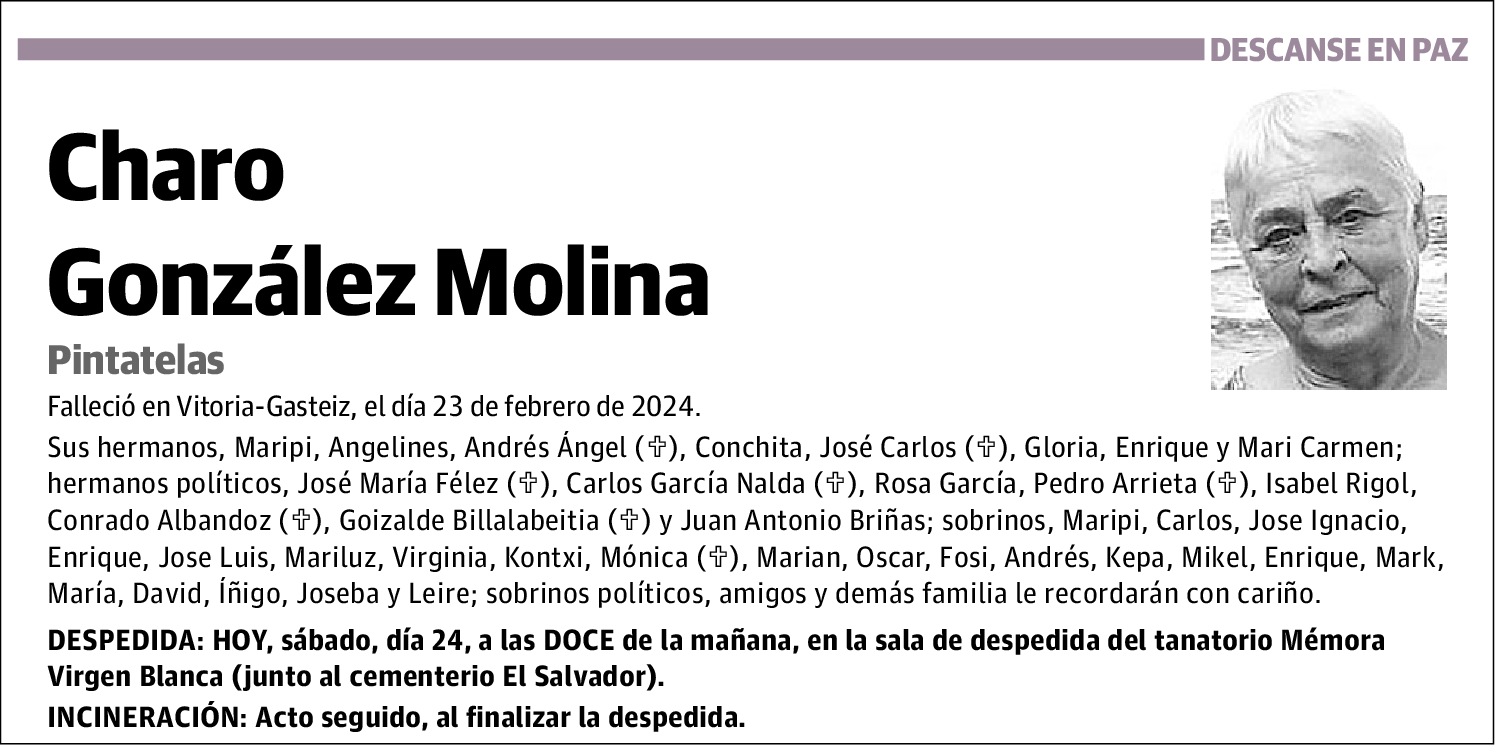 Charo González Molina