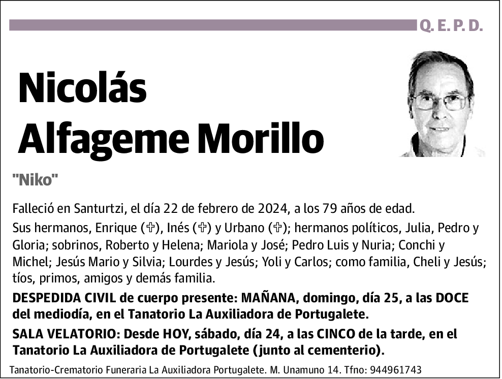 Nicolás Alfageme Morillo