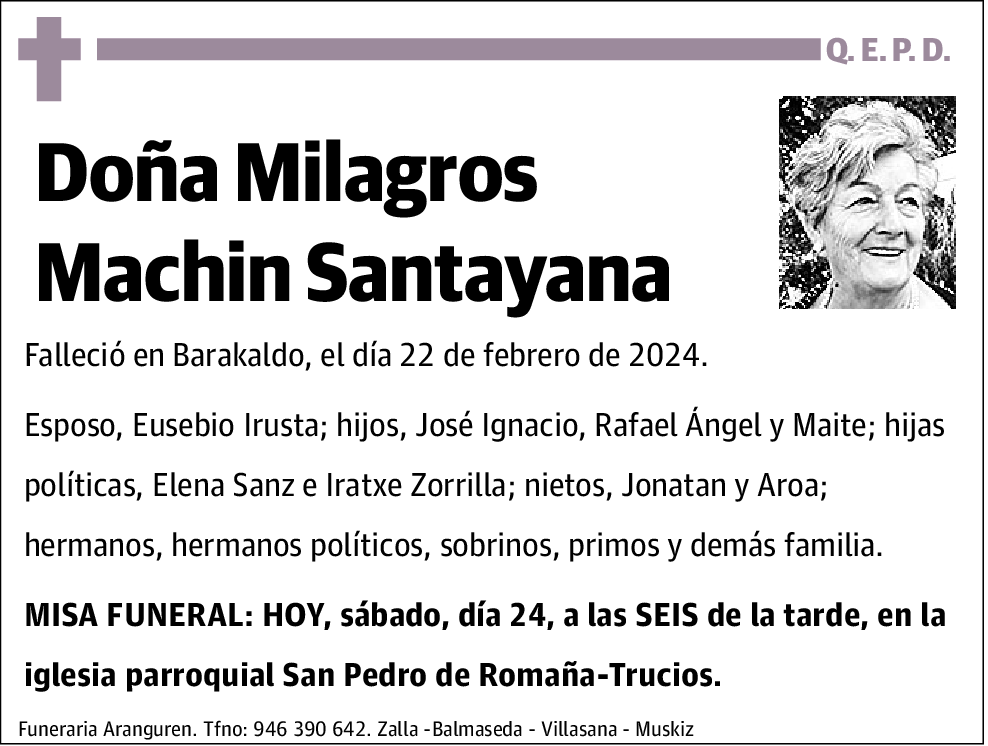 Milagros Machin Santayana