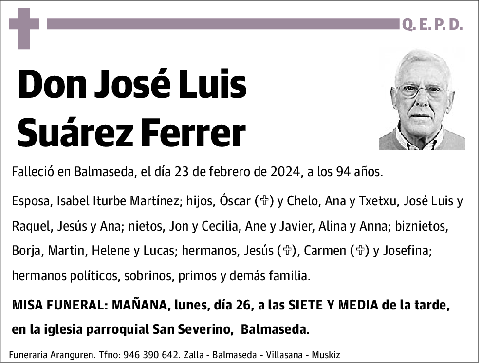 José Luis Suárez Ferrer