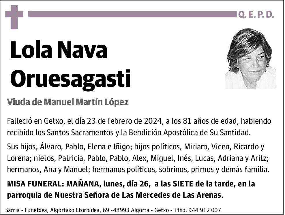 Lola Nava Oruesagasti