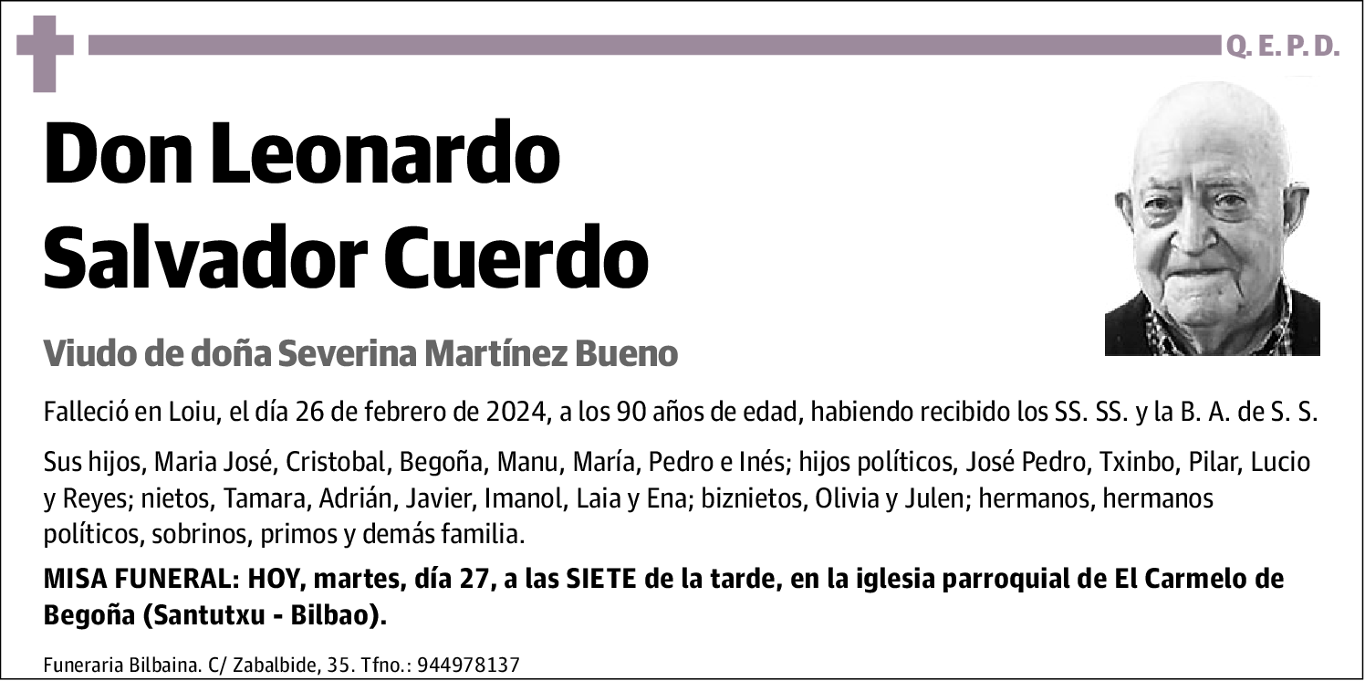 Leonardo Salvador Cuerdo