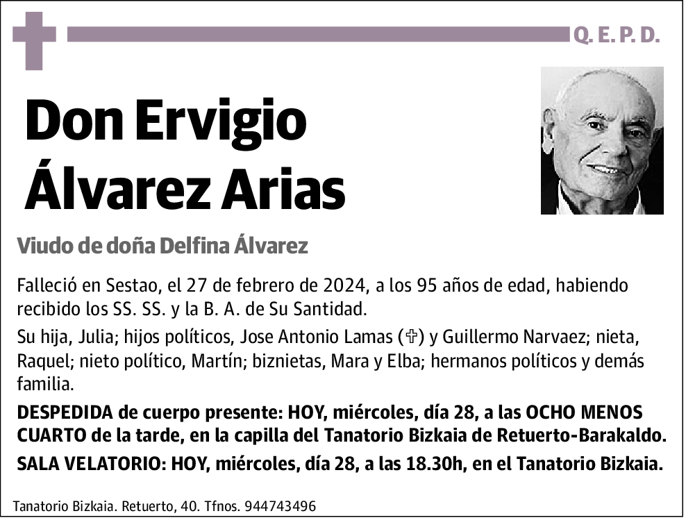 Ervigio Álvarez Arias