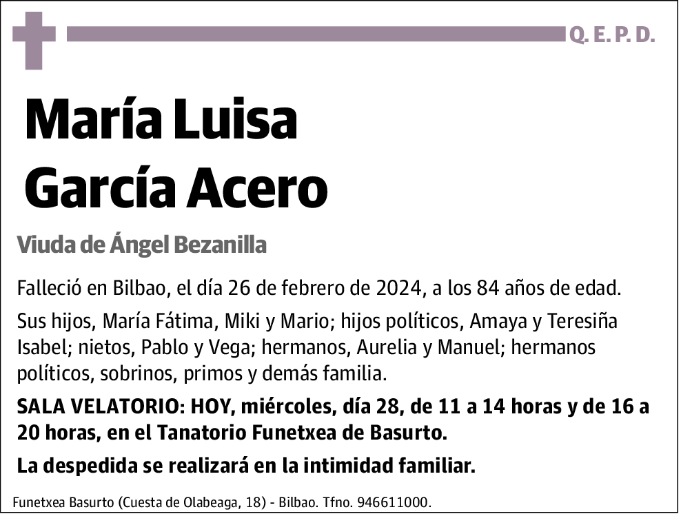 María Luisa García Acero