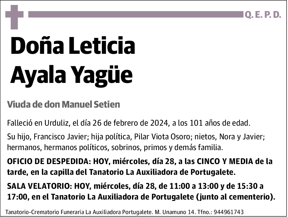 Leticia Ayala Yagüe