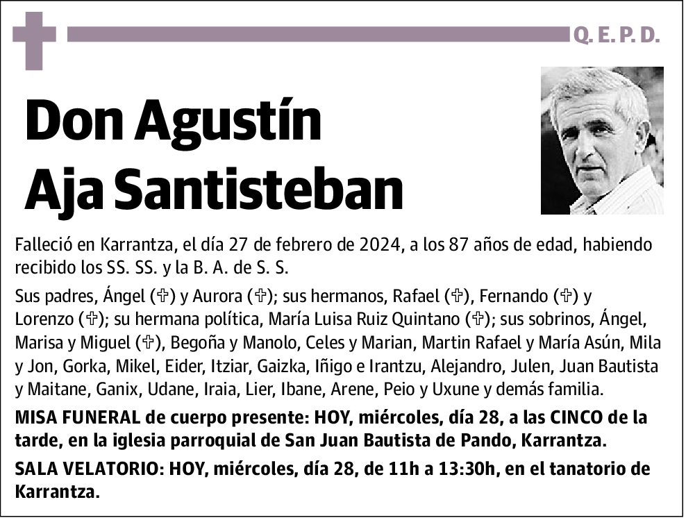 Agustín Aja Santisteban