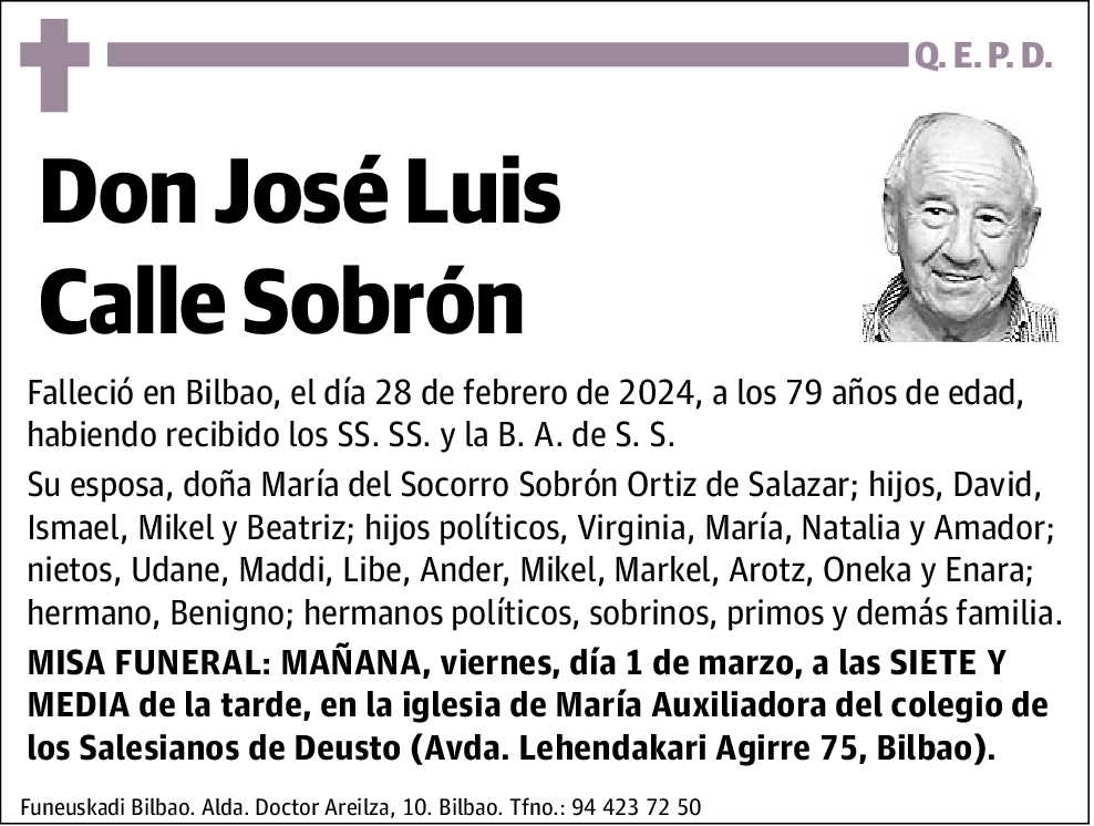 José Luis Calle Sobrón