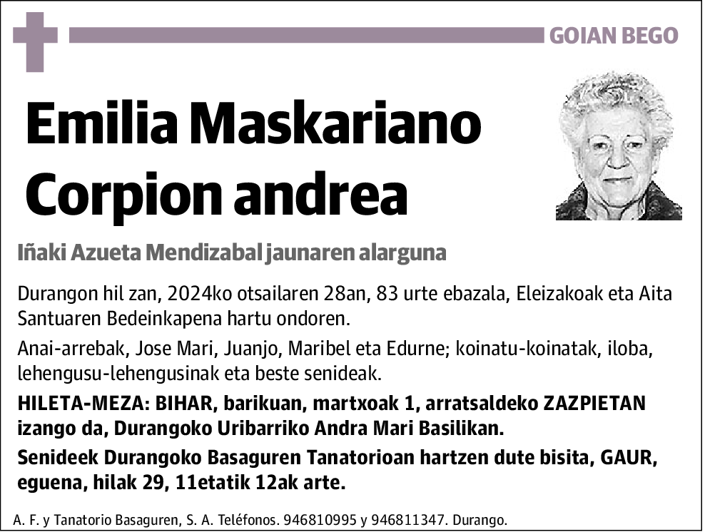 Emilia Maskariano Corpion