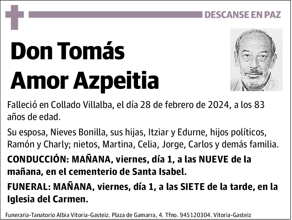 Tomás Amor Azpeitia
