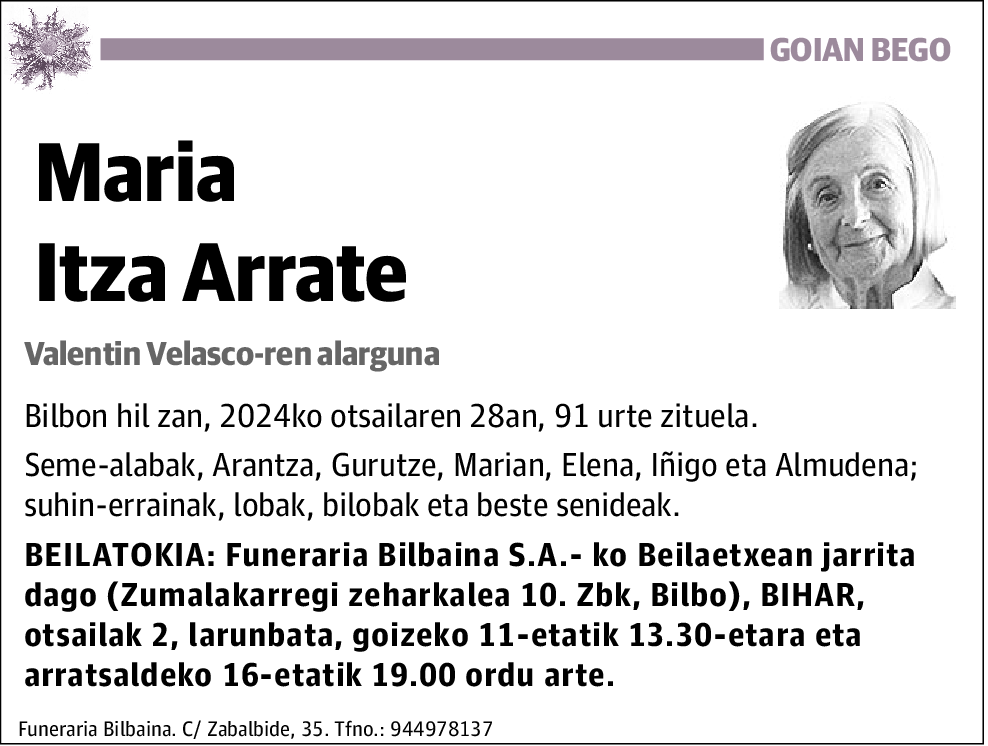 María Itza Arrate