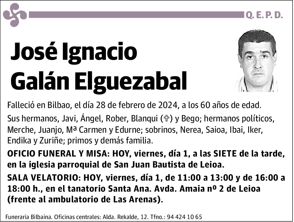 José Ignacio Galán Elguezabal