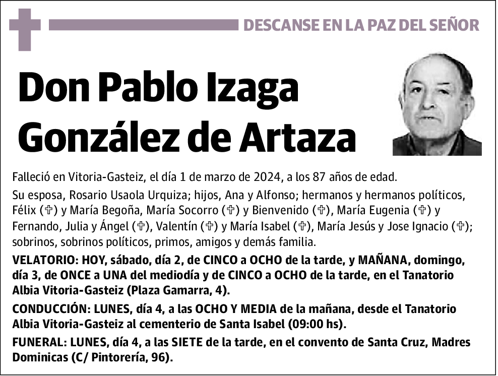 Pablo Izaga González de Artaza