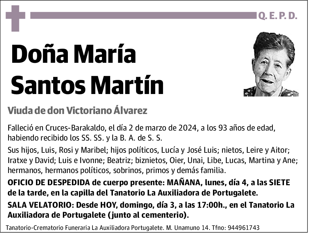 María Santos Martín