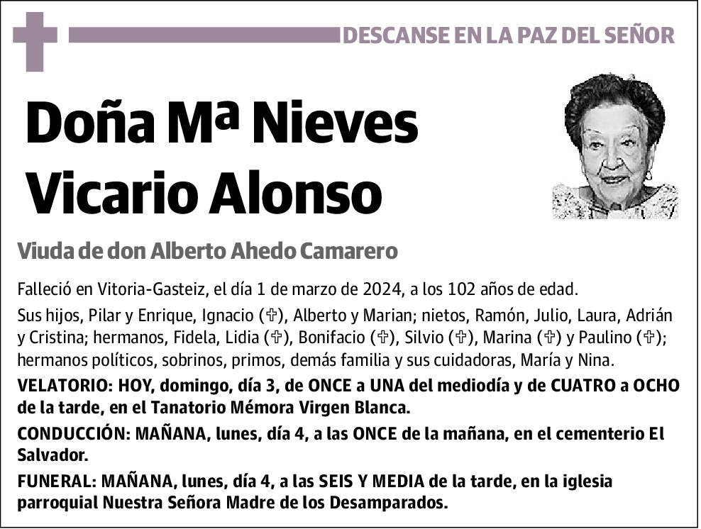 Mªnieves Vicario Alonso