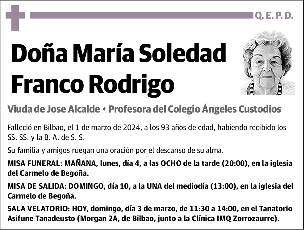 María Soledad Franco Rodrigo