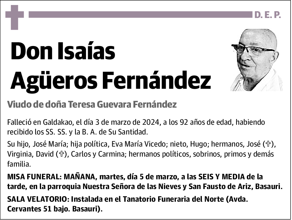 Isaías Agüeros Fernández