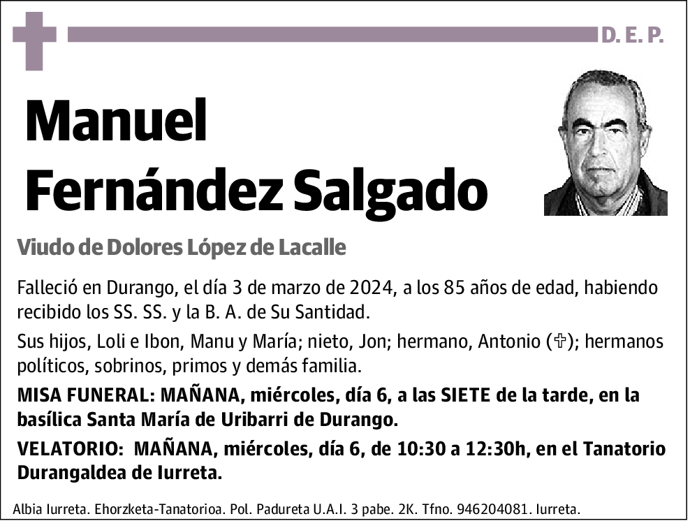 Manuel Fernández Salgado