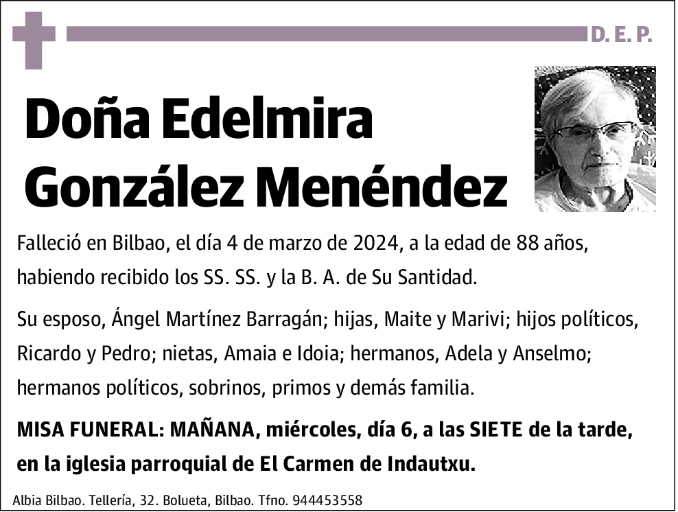 Edelmira González Menéndez