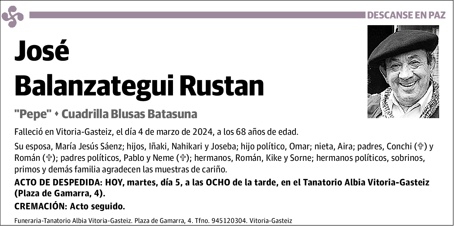 José Balanzategui Rustan