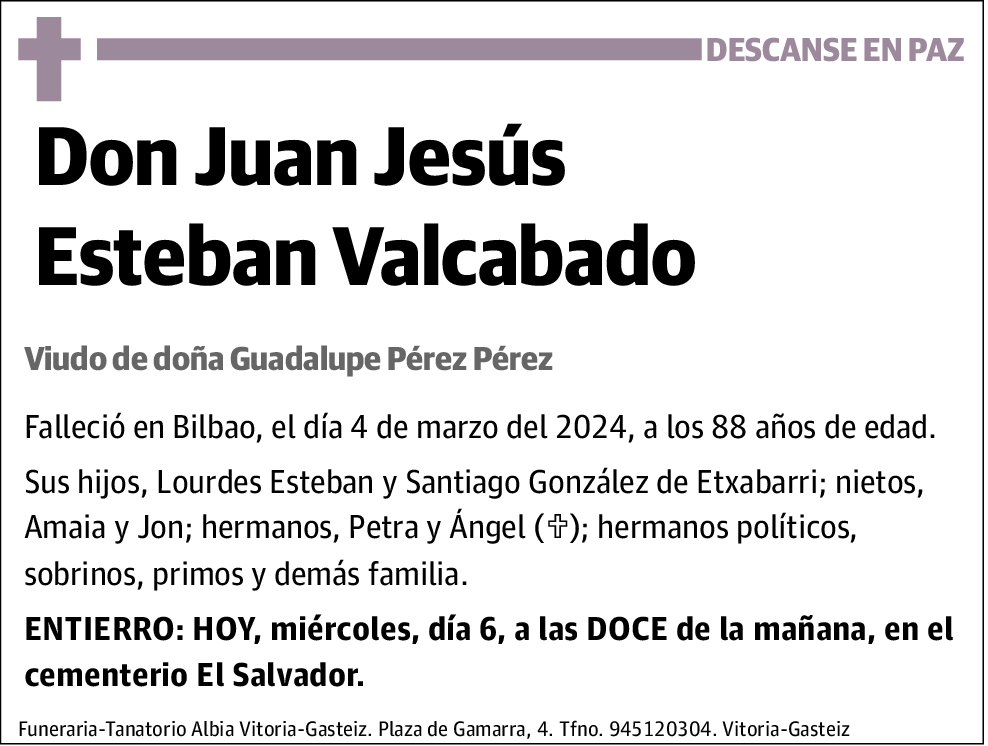 Juan Jesús Esteban Valcabado