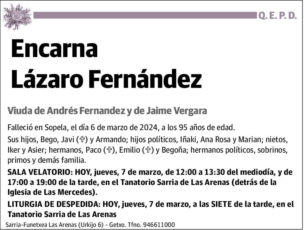 Encarna Lázaro Fernández