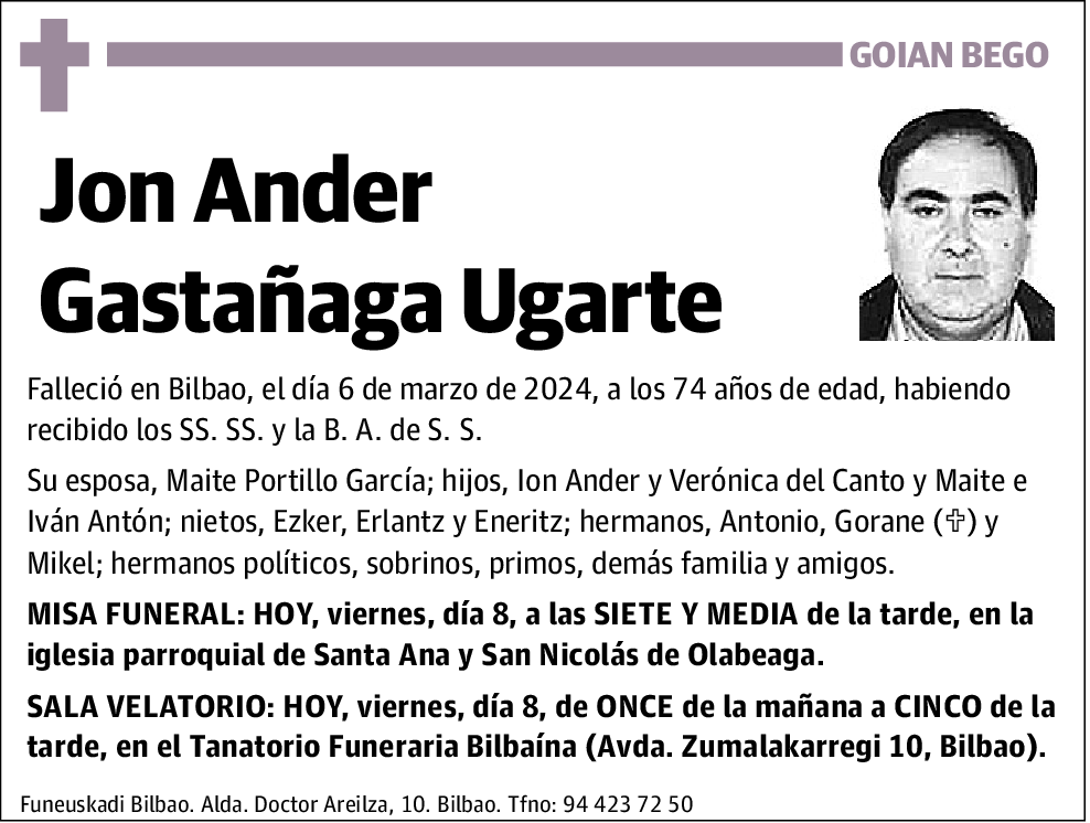 Jon Ander Gastañaga Ugarte