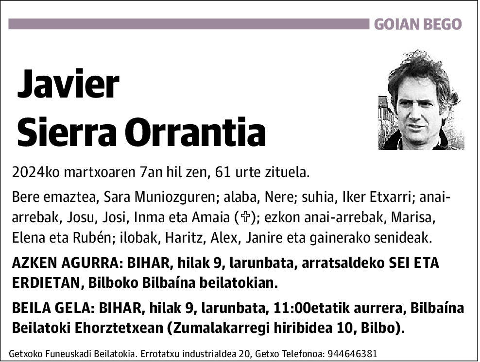 Javier Sierra Orrantia