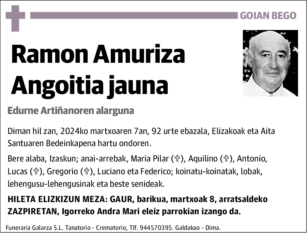 Ramón Amuriza Angoitia