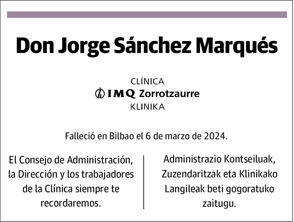 Jorge Sánchez Marqués