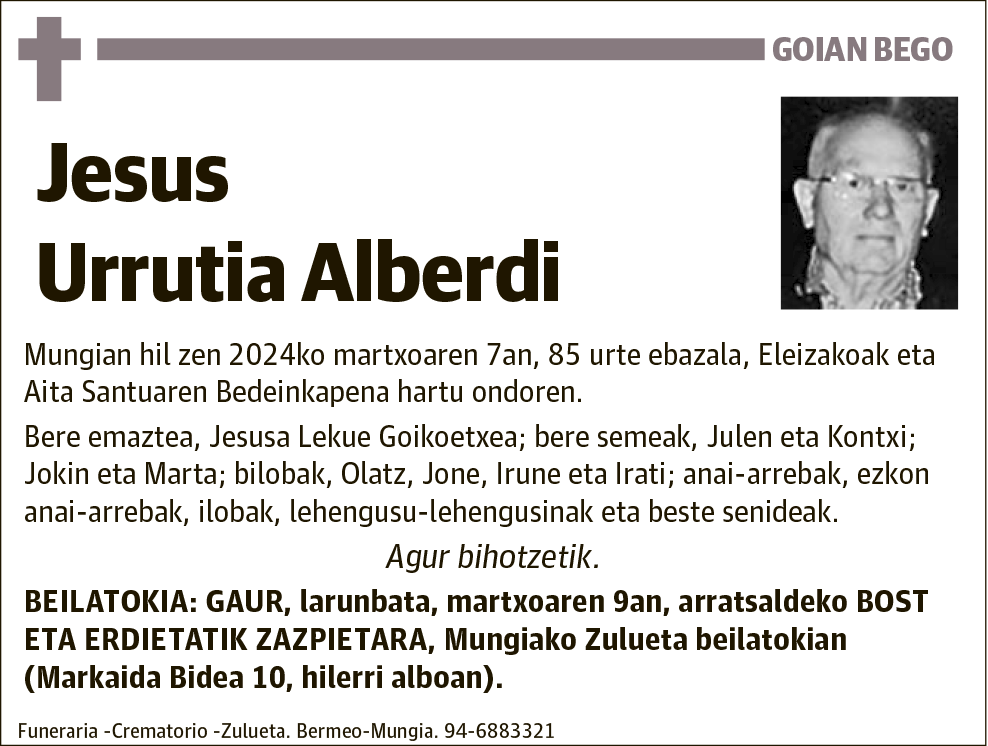 Jesus Urrutia Alberdi