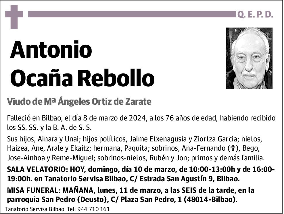 Antonio Ocaña Rebollo