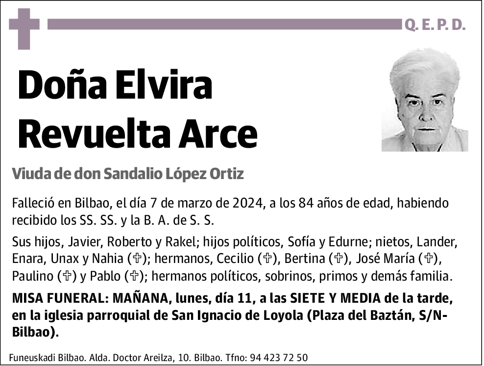 Elvira Revuelta Arce