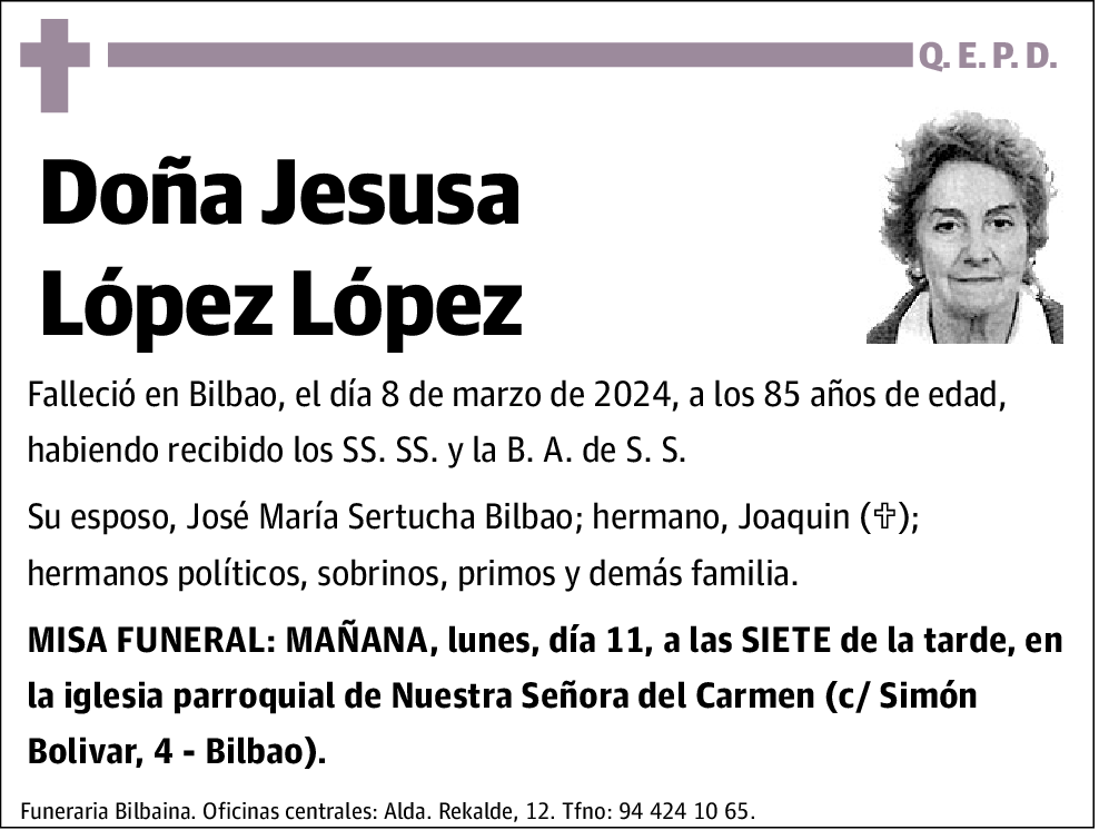 Jesusa López López